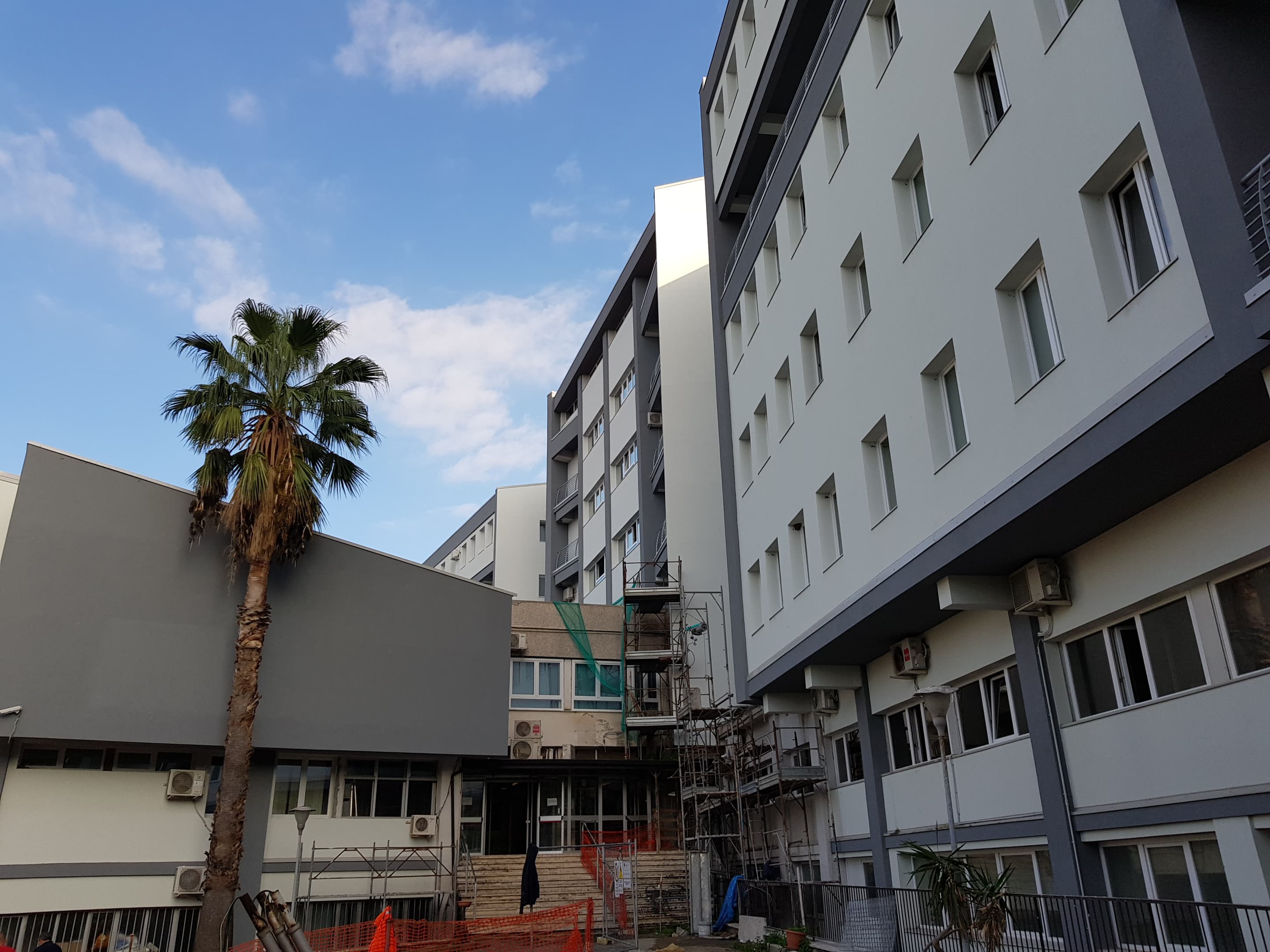Riparazione delle opere in cemento armato del presidio ospedaliero di Tropea