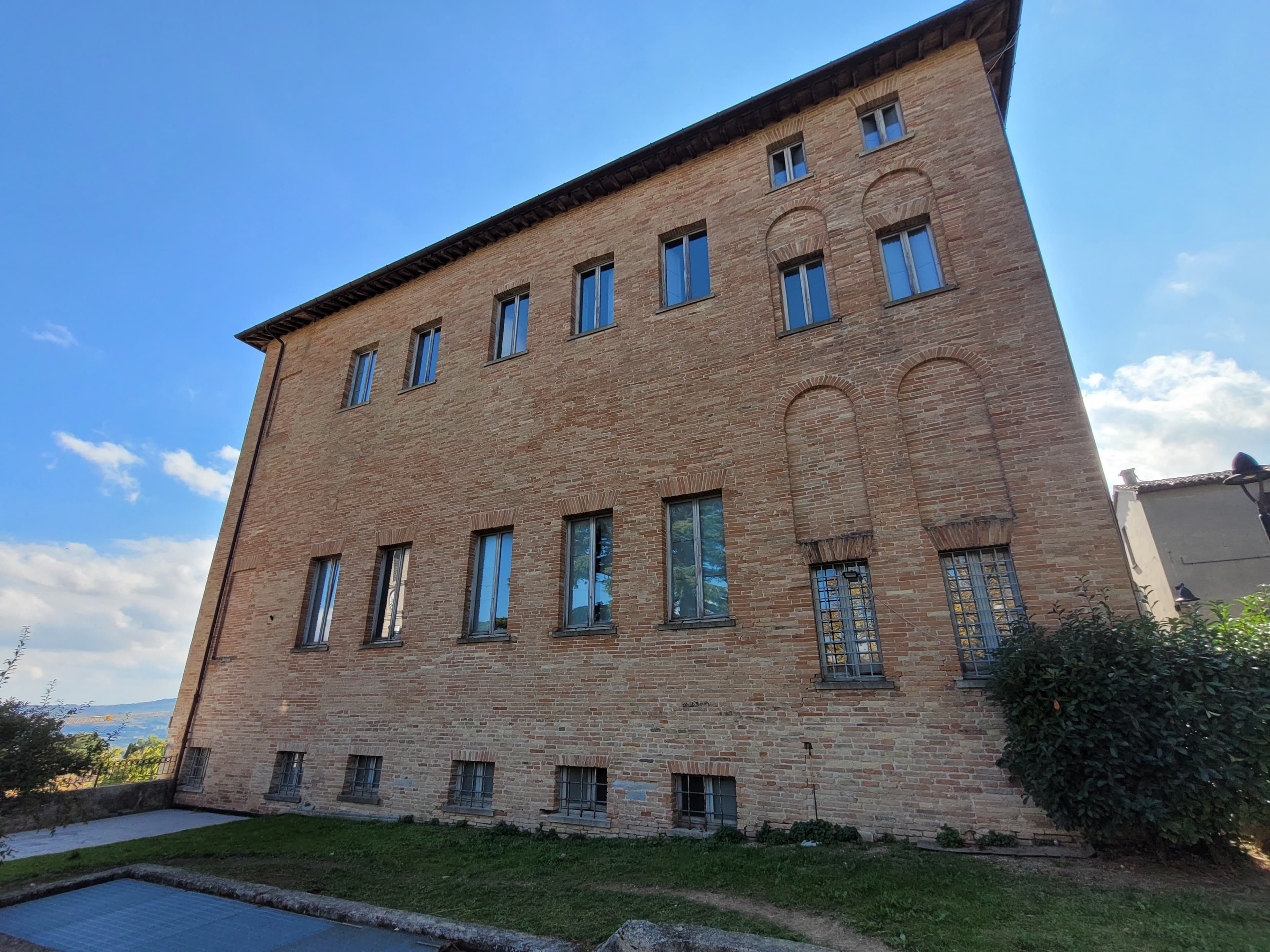 Dettaglio strutturale del miglioramento sismico del Palazzo del Feudatario